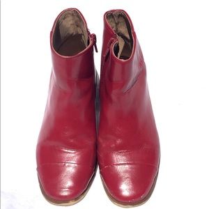 Zara Red Booties for Girl Size 13